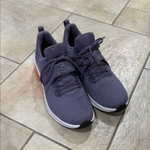 Nike Purple and Red Women's Sneakers